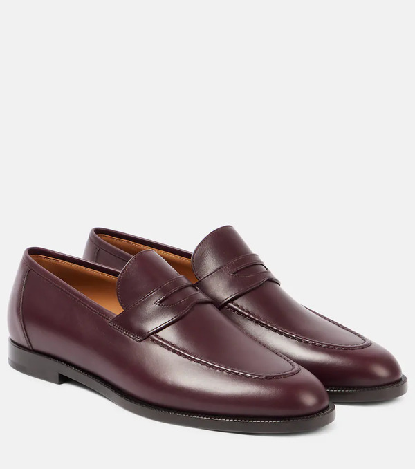  Loro Piana Loro Piana Sergio Leather Loafers 