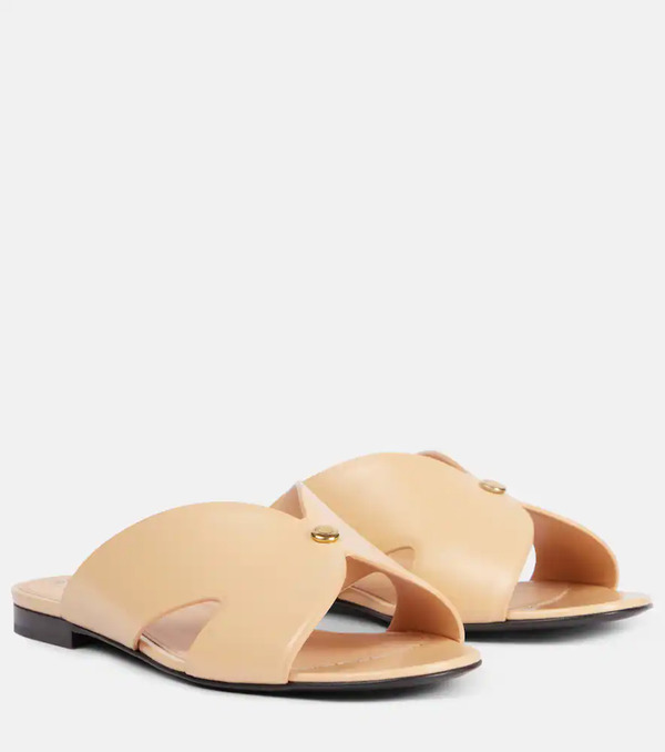  Loro Piana Loro Piana Vera Leather Sandals 
