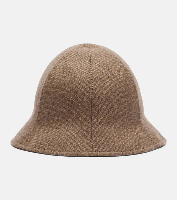  Loro Piana Loro Piana Zaltana Cashmere And Silk Hat 