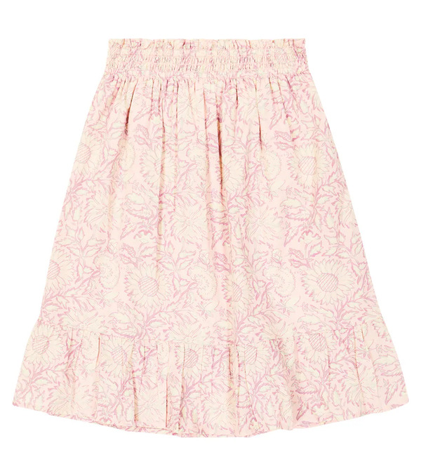  Louise Misha Louise Misha Anneta Floral Cotton Skirt 