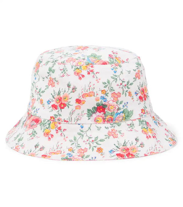  Louise Misha Louise Misha Lajik Printed Reversible Bucket Hat 