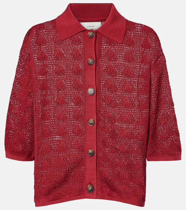  Loulou De Saison Loulou De Saison Siani Knitted Cardigan 
