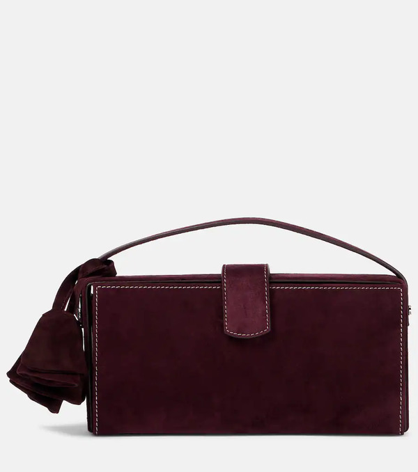  Magda Butrym Magda Butrym Apolonia Small Suede Clutch 