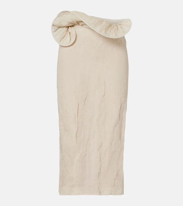  Magda Butrym Magda Butrym Asymmetric Midi Skirt 