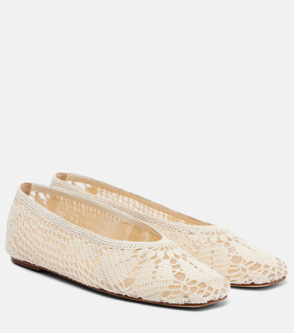  Magda Butrym Magda Butrym Crochet Ballet Flats 