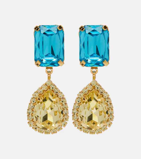  Magda Butrym Magda Butrym Crystal-embellished Drop Earrings 