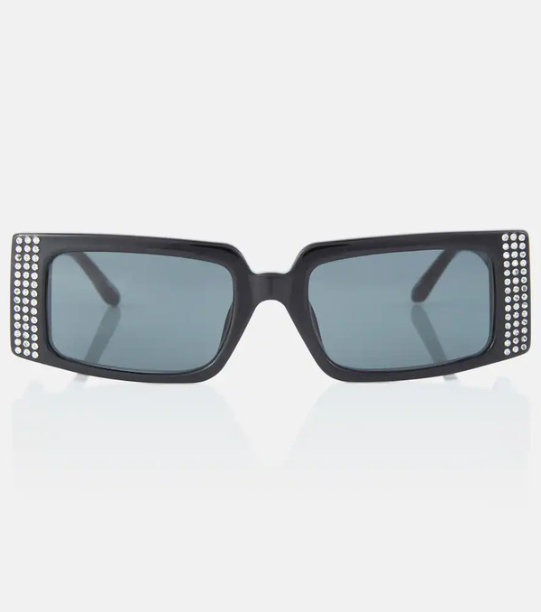  Magda Butrym Magda Butrym Crystal-embellished Square Sunglasses 