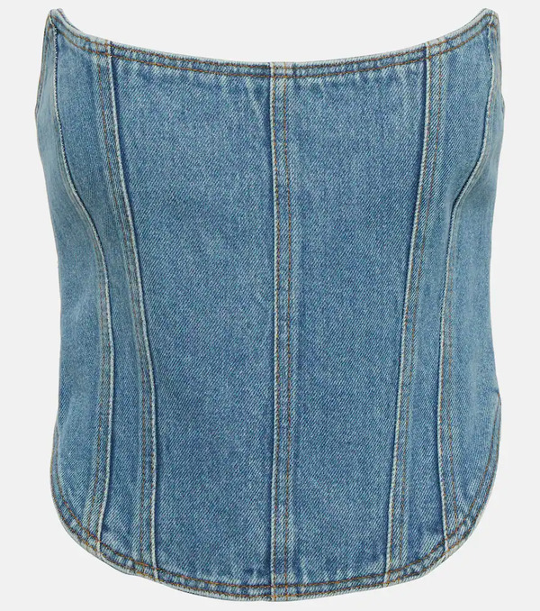  Magda Butrym Magda Butrym Denim Bustier 