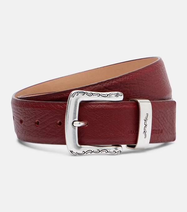  Magda Butrym Magda Butrym Engraved Leather Belt 