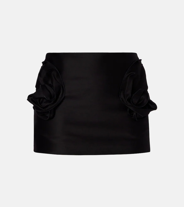  Magda Butrym Magda Butrym Floral-appliquã© Cotton Miniskirt 