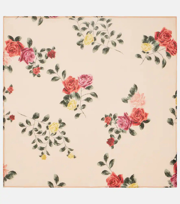  Magda Butrym Magda Butrym Floral Silk-blend Scarf 