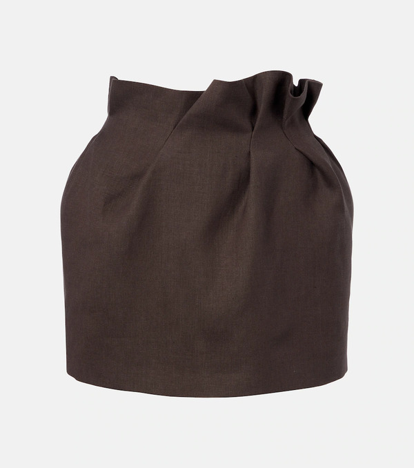  Magda Butrym Magda Butrym Linen Miniskirt 