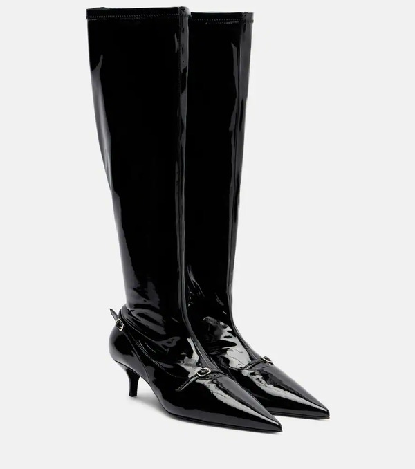  Magda Butrym Magda Butrym Patent Leather Knee-high Boots 