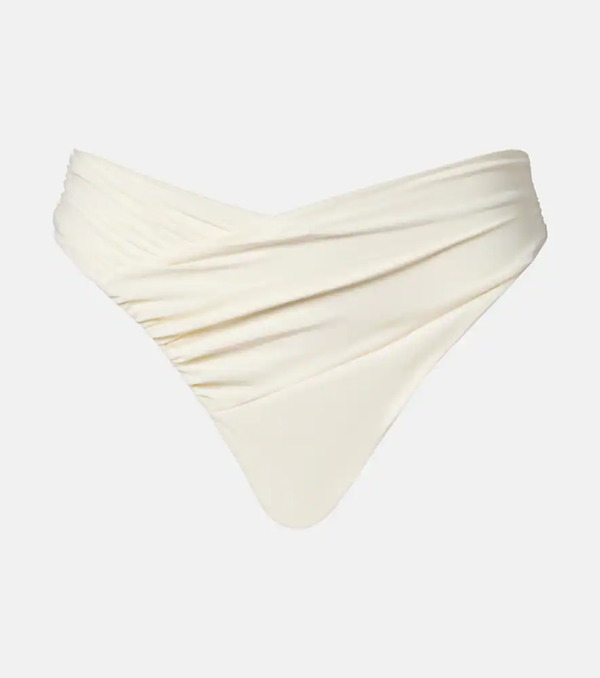  Magda Butrym Magda Butrym Ruched Bikini Bottoms 