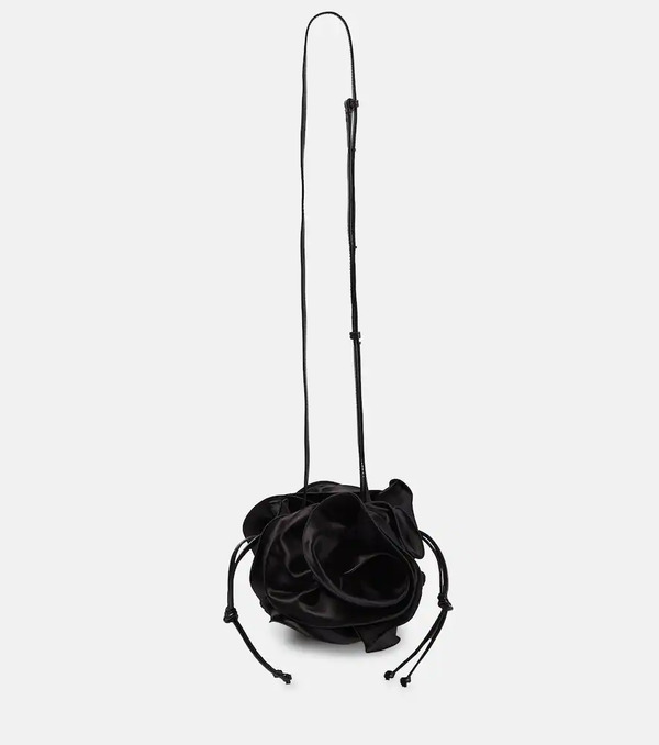  Magda Butrym Magda Butrym Ruched Satin Shoulder Bag 