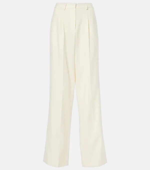  Magda Butrym Magda Butrym Wool And Silk Wide-leg Pants 