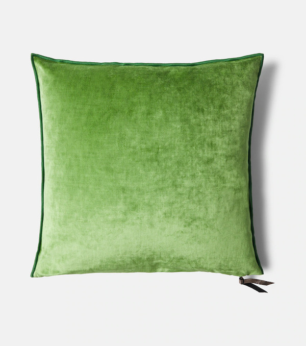 Maison De Vacances Maison De Vacances Leather-trimmed Cushion 