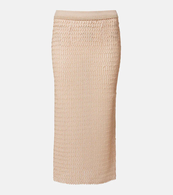  Maison Margiela Maison Margiela Knitted Midi Skirt 