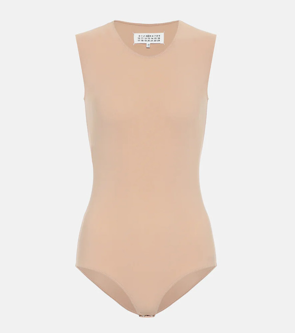  Maison Margiela Maison Margiela Sleeveless Stretch-jersey Bodysuit 