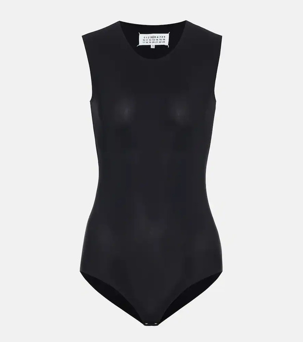  Maison Margiela Maison Margiela Sleeveless Stretch-jersey Bodysuit 