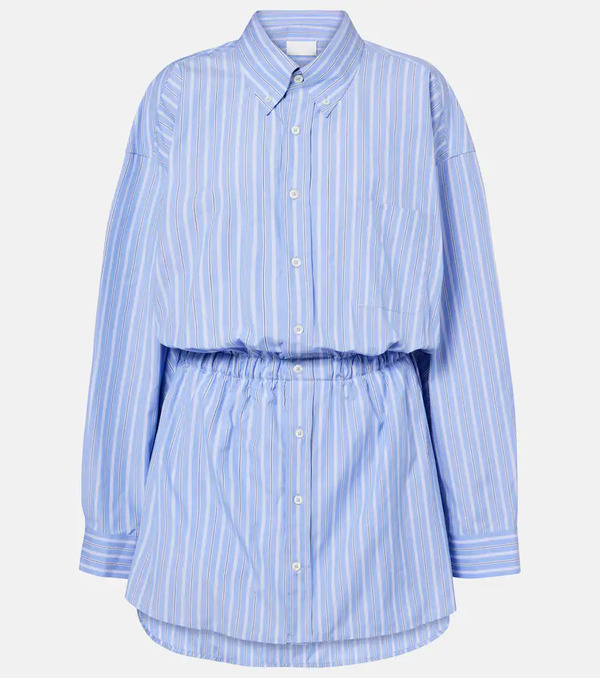  Maison Margiela Maison Margiela Striped Cotton Poplin Jumpsuit 
