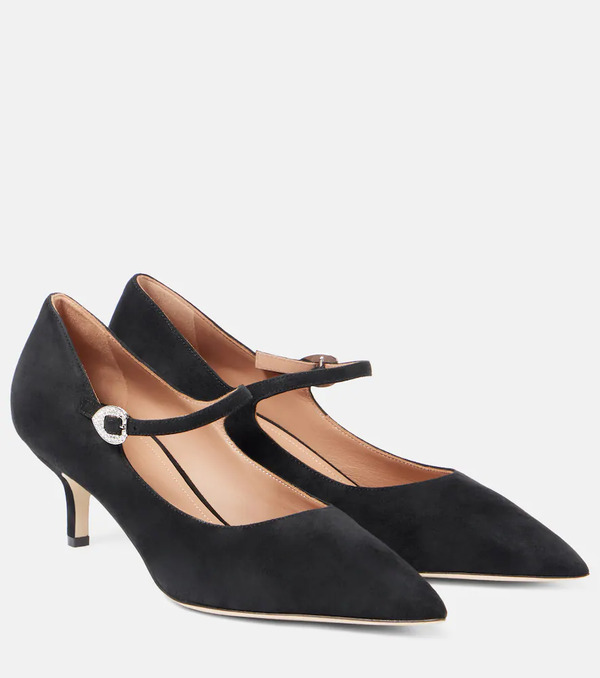  Malone Souliers Malone Souliers X Tabitha Simmons Kate 45 Suede Pumps 