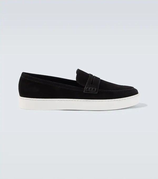  Manolo Blahnik Manolo Blahnik Ellis Suede Loafers 