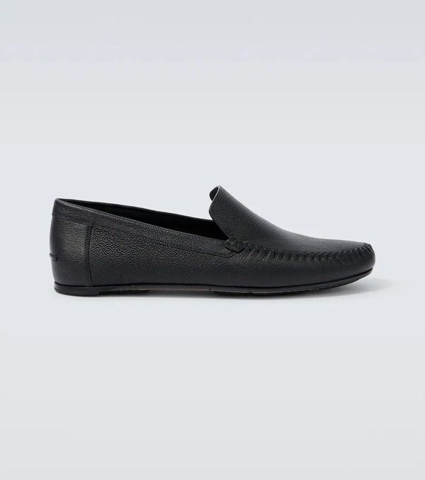  Manolo Blahnik Manolo Blahnik Leather Loafers 
