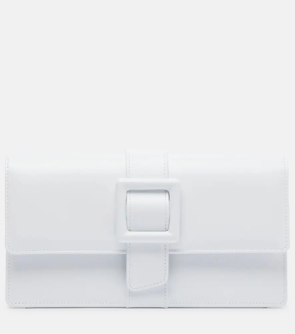  Manolo Blahnik Manolo Blahnik Maygot Leather Clutch 
