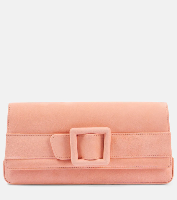  Manolo Blahnik Manolo Blahnik Maygot Suede Clutch 