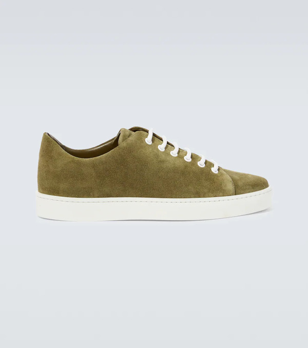  Manolo Blahnik Manolo Blahnik Semanado Suede Sneakers 