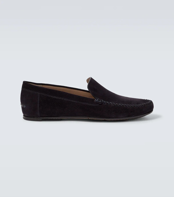  Manolo Blahnik Manolo Blahnik Suede Loafers 