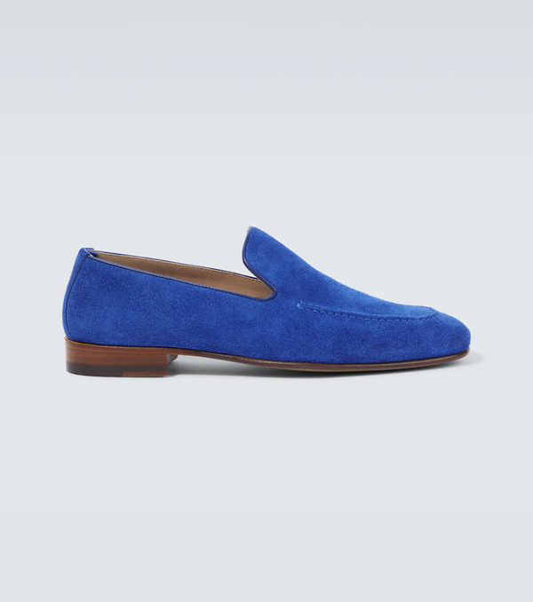  Manolo Blahnik Manolo Blahnik Truro Suede Loafers 