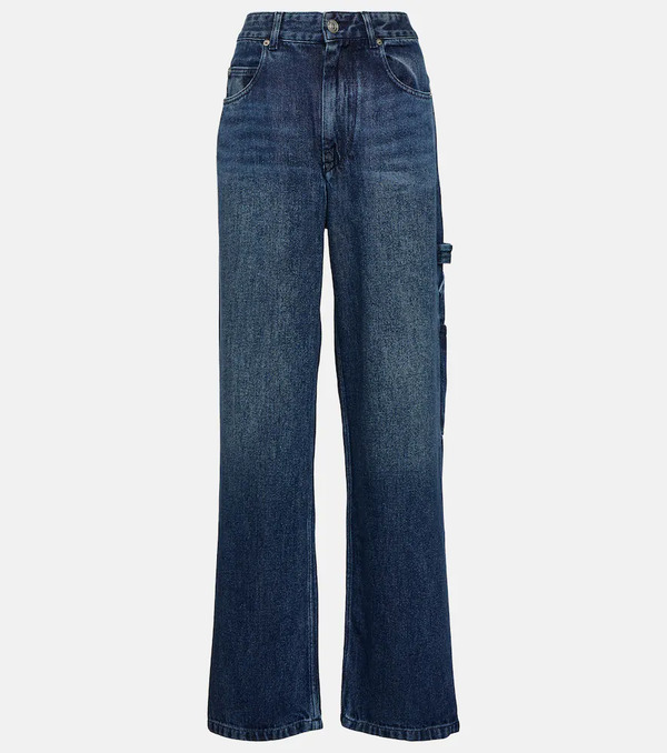  Marant Etoile Marant Etoile Bymara High-rise Cargo Jeans 