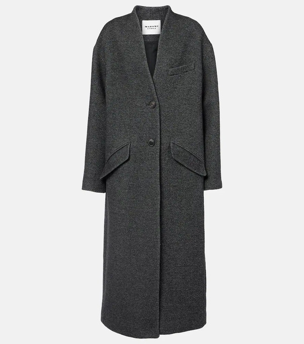  Marant Etoile Marant Etoile Eris Wool-blend Coat 