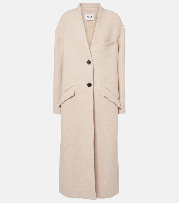  Marant Etoile Marant Etoile Eris Wool-blend Coat 