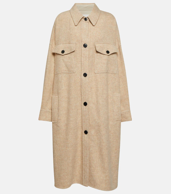  Marant Etoile Marant Etoile Fontia Wool-blend Coat 