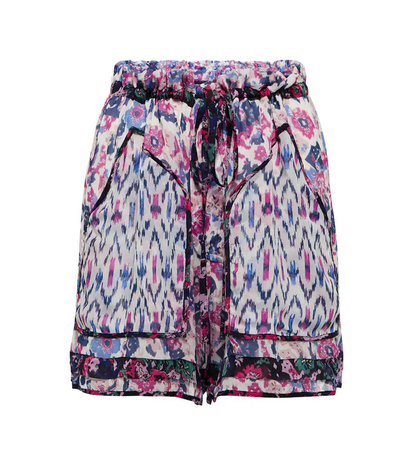  Marant Etoile Marant Etoile Riolmy Printed Georgette Shorts 