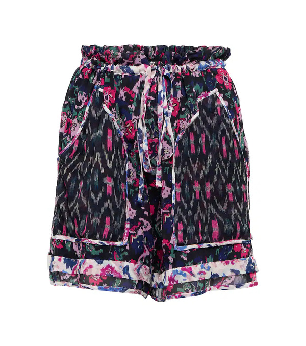  Marant Etoile Marant Etoile Riolmy Printed Georgette Shorts 
