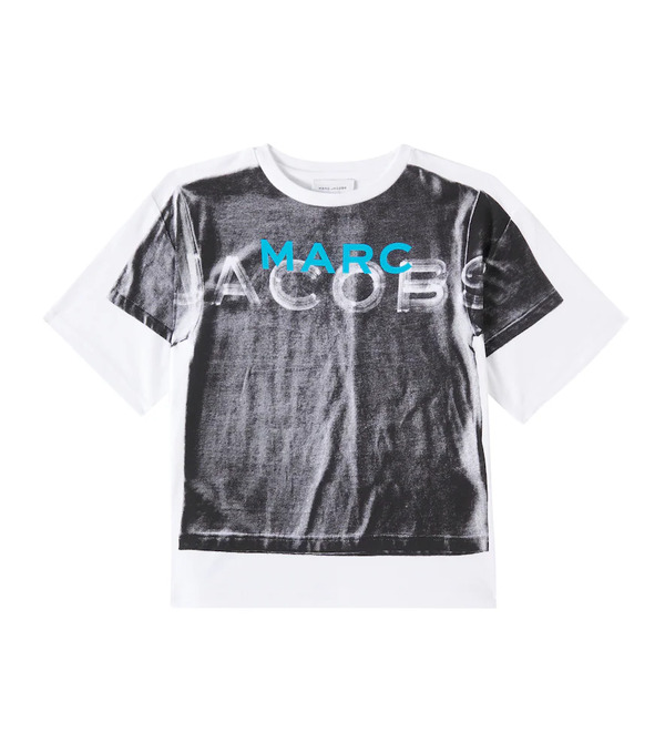  Marc Jacobs Kids Marc Jacobs Kids Printed Cotton Jersey T-shirt 