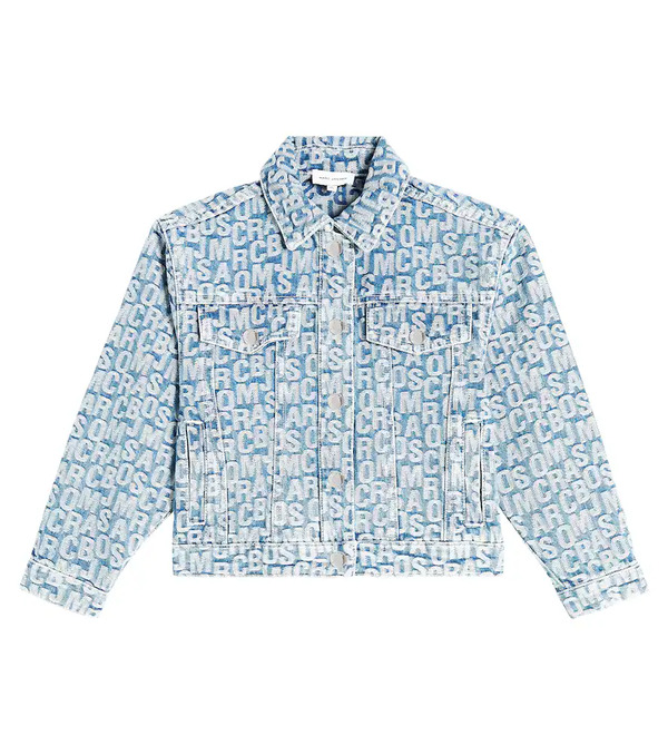  Marc Jacobs Kids Marc Jacobs Kids Printed Denim Jacket 
