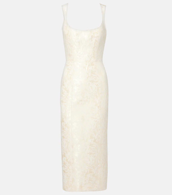  Markarian Markarian Numa Velvet Midi Dress 