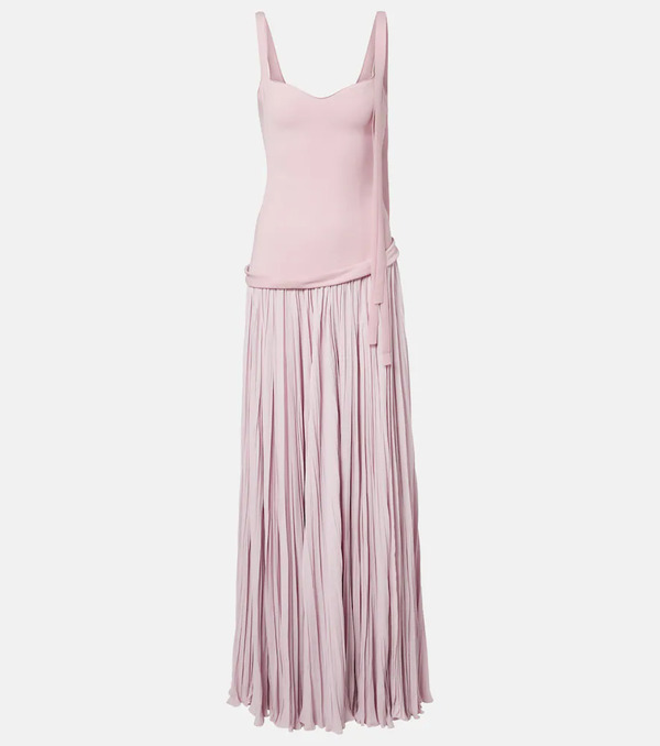  Marmar Halim Marmar Halim Ana Crãªpe And Chiffon Gown 