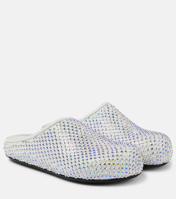  Marni Marni Fussbett Sabot Calf Hair Clogs 