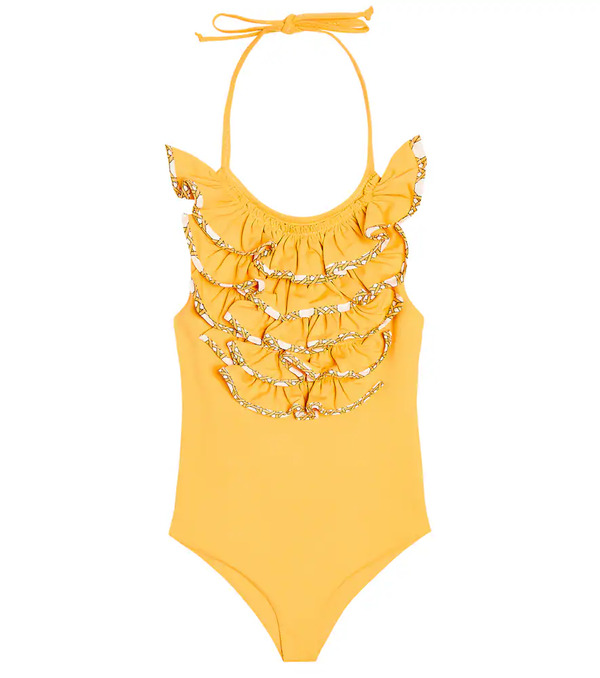  Marysia Bumby Marysia Bumby Aman Ruffle-trimmed Swimsuit 