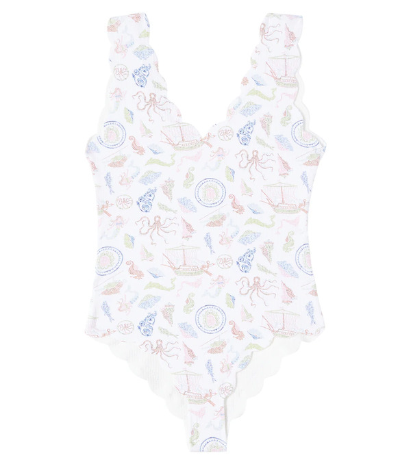  Marysia Bumby Marysia Bumby Bumby Charlestone Scalloped Swimsuit 