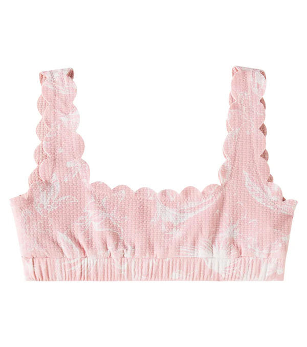  Marysia Bumby Marysia Bumby Palm Springs Floral Bikini Top 