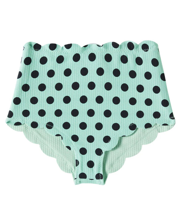  Marysia Bumby Marysia Bumby Santa Monica Scalloped Bikini Bottoms 