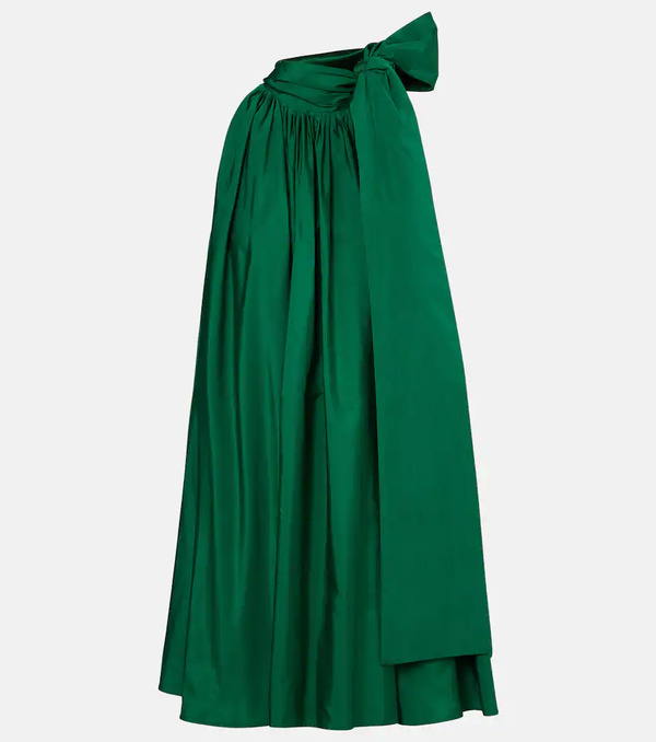  Max Mara Max Mara Beber Halterneck Taffeta Minidress 