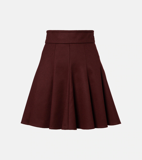  Max Mara Max Mara Camel Hair Miniskirt 